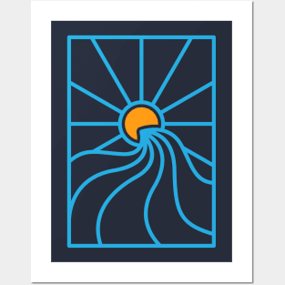 Ocean Waves 3 Posters and Art